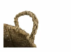 Opbergmand Yang Ø50x44cm - zeegras - naturel