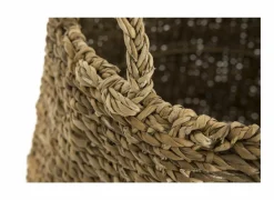 Opbergmand Yang Ø50x44cm - zeegras - naturel