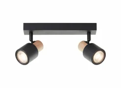 Opbouwspot Pini met 2 spots 10W GU10