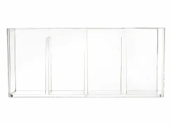 Organizer Selena 22,3x7xH9,8cm - plexiglas - transparant