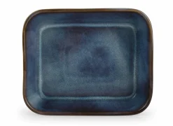 Ovenschaal Duna 21x17cm - stoneware - blauw