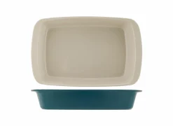 Ovenschaal Fontestic 34x20,8cm - stoneware - donkergroen