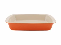 Ovenschaal Fontestic 34x21,5cm - stoneware - roest