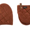 Ovenwant Velmar Gripper katoen & polyester - cognac, set van 2