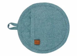 Pannenlap Stoff Ø20cm - katoen - groen