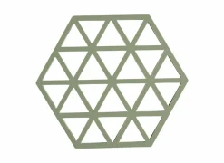 Pannenonderzetter 16x14cm - silicone - rosemary