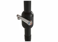 Parasol Nerissa Ø350cm rood met beschermhoes