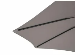 Parasol Nerissa Ø300cm taupe met beschermhoes