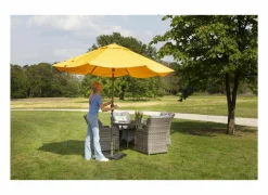 Parasolhoes 215cm grijs