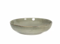 Pastabord Artisan Ø21,8cm - keramiek - groen