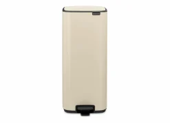Pedaalemmer Bo Brabantia 30L - staal - soft beige