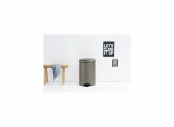 Pedaalemmer NewIcon Brabantia 20L platinum