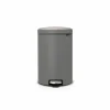 Pedaalemmer NewIcon  New Icon Brabantia 20L concrete grey