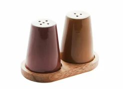 Peper en zoutmolen Sharing H7cm - keramiek - multicolor