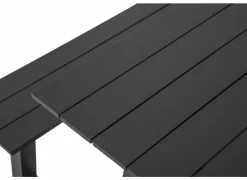Picknicktafel Santorini173x200cm - aluminium - antraciet
