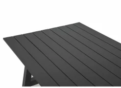 Picknicktafel Santorini173x200cm - aluminium - antraciet