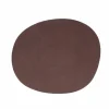 Placemat Dinner 43,5x36,5cm - kunststof - donkerbruin
