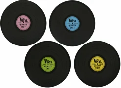 Placemat Record Ø39cm - kunststof -  multicolor