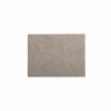 Placemat Troja 33x45cm - lederlook - houtskool