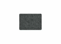 Placemat Truman 33x45cm - lederlook - zwart