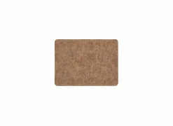 Placemat Truman 33x45cm - lederlook - walnoot
