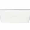 Plafondlamp Briston 60x60x5cm - kunststof & metaal - wit