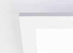 Plafondlamp Briston 60x60x5cm - kunststof & metaal - wit