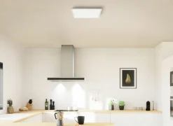 Plafondlamp Briston 45x45x5cm - kunststof & metaal - wit