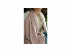 Plaid Antwerpen 150x200cm - microvezel - oudroze