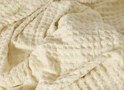 Plaid Biarritz 150x200cm - katoen - ecru