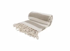 Plaid Candy Sunset 140x180cm katoen grijs