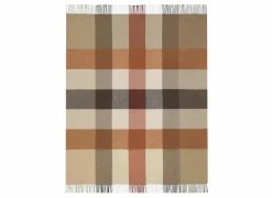 Plaid Desire Camel 130x170cm - polyester & katoen - bruin