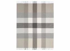 Plaid Desire Grey 130x170cm - polyester & katoen - grijs