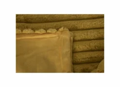 Plaid Gabriella 150x200cm - imitatie konijnenvacht - geel