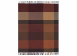 Plaid Pleasant Ruby 130x170cm - kasjmier & wol - rood