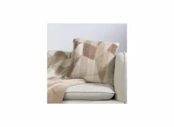 Plaid Porto 150x200cm - polyester - café au lait