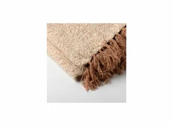 Plaid Sally Plaid Sally 140x180cm - gerecycled katoen & polyester - bruin