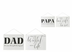 Plakkaat Teksten Engels 35x36,5cm