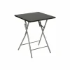 Plooitafel 60x60cm zwart