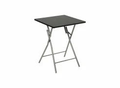Plooitafel 60x60cm zwart