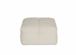 Poef Bubble 109x74x41cm - stof - wit