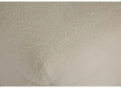 Poef Bubble 109x74x41cm - stof - wit