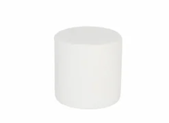 Poef Lofoten Ø38cm teddy stof ecru