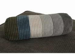 Poef Marlon 105x105x51cm - stof - bruin