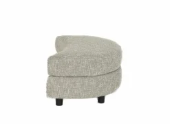 Poef Nest 91x60x42cm - stof - frost