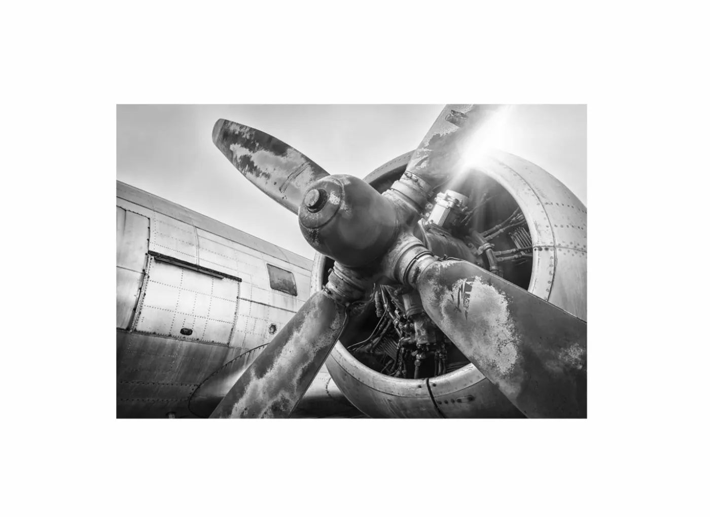 Print op glas Aircraft 100x150cm