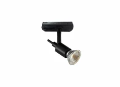 Railverlichting Spot zwart