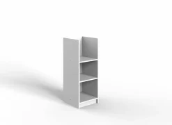 Rek Cindy 35x38x91cm - decor - roze/wit