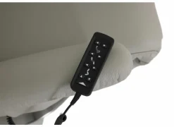 Relaxzetel 7804 elektrisch - leder - grijs