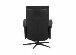 Relaxzetel 8020 leder - zwart met relax